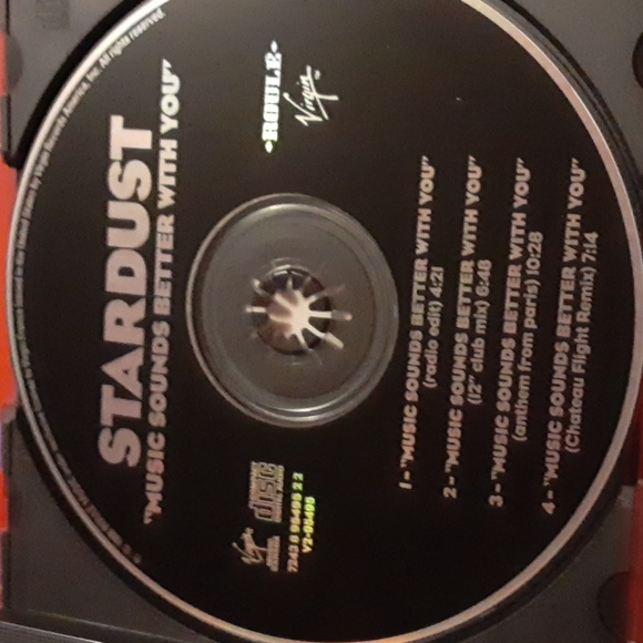 Stardust "Music Sounds Better With You" CD - Picture 3 of 4
